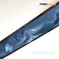 Fluorescence bleu PVC sécurité salut vis bracelet